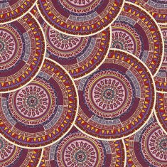 Mandala seamless pattern N6