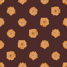 Seamless vector pattern with beautiful roses N8