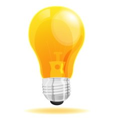 Lamp light icon cartoon vector