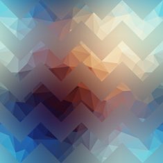 Textured chevron pattern on blurred background