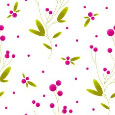 Berry seamless pattern N7