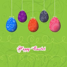 Easter Eggs Doodle N2