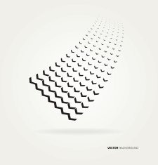 Vector halftone arrows