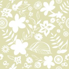 Elegant floral wallpaper (seamless) N2