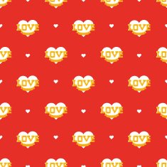 valentines heart pattern N2