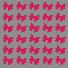 Seamless bows pattern