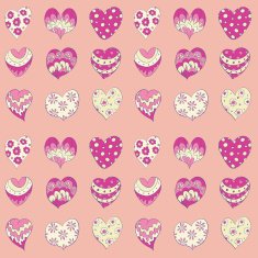 Hearts seamless background N5