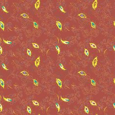peacock feathers pattern N2