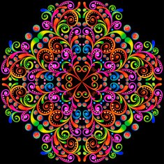 background with swirls ornaments and precious stones N2