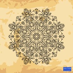 background with lace ornaments
