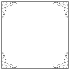 vintage floral frame vector illustratoin