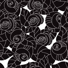 Graphic roses N6