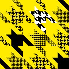 Seamless Hounds-tooth pattern N2
