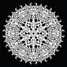 abstract circular pattern N10