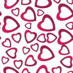 Valentines day Abstract paper hearts Love Valentine background with hearts N7