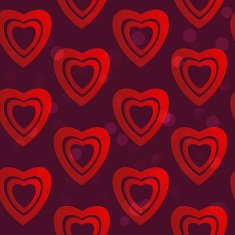 Valentines day Abstract paper hearts Love Valentine background with hearts N10