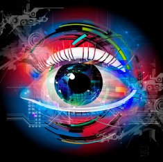 Human eye background N2