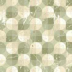 Seamless retro pattern vector tiles background messy grunge