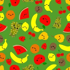 Seamless fruit pattern N6