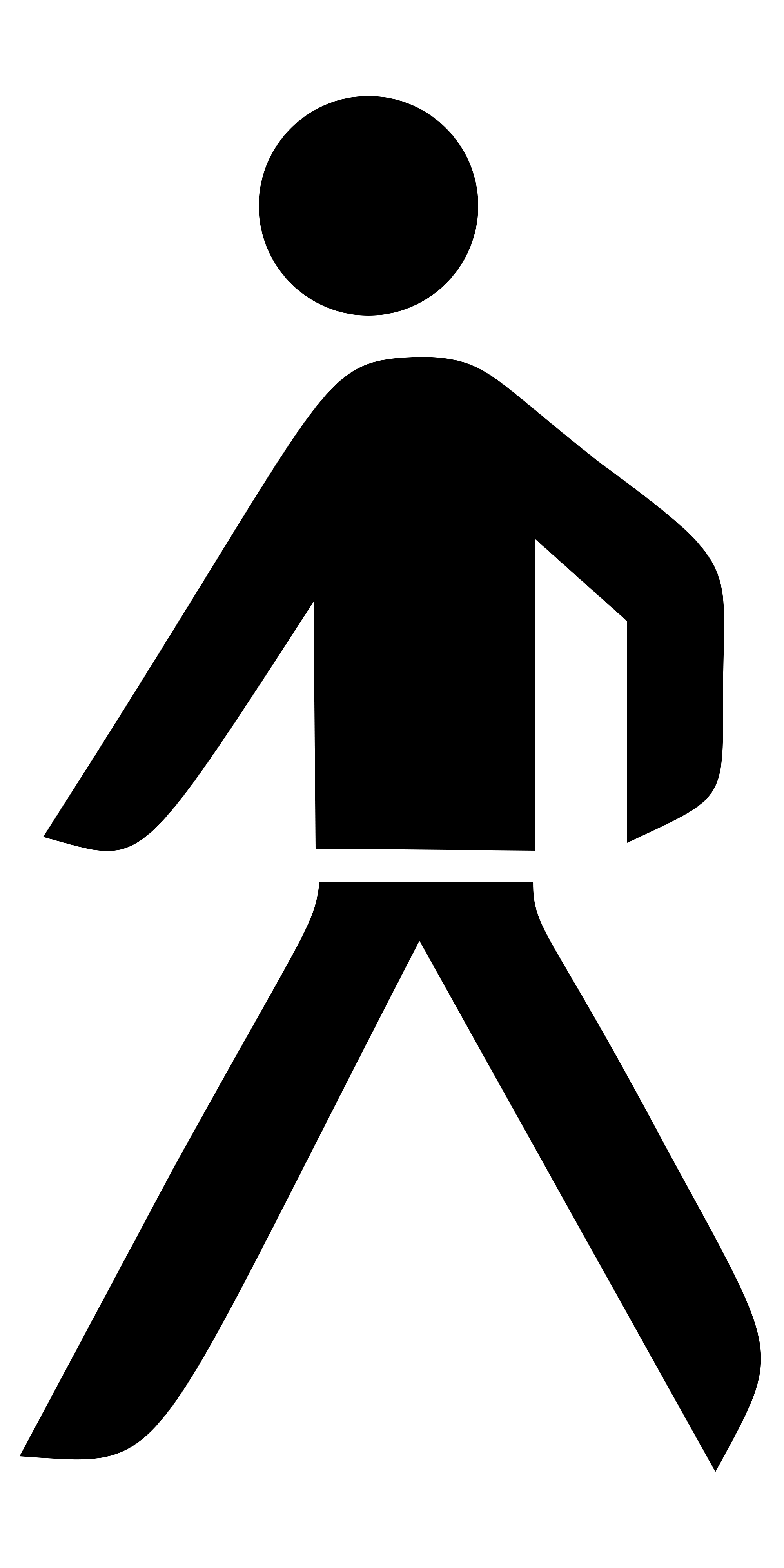 Human sign. Значок пешехода. Пешеходный человечек. Пиктограмма.