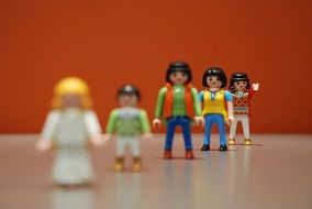 figures from the Playmobil play set
