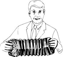 concertina instrument