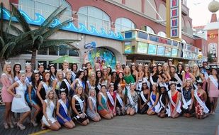 participants of the contest Miss America