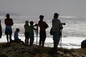 photographers silhouettes