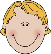 Portrait of blond man