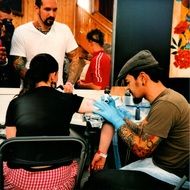 Tattu master works in the cabin