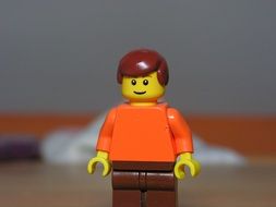 smiling lego character