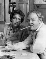 Vintage photo of Jean Stapleton and Carroll O'Connor