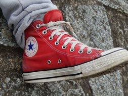 red boy foot