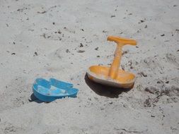 Digging in the sand