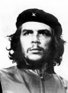 black-white portrait of che guevara