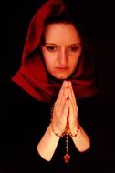 woman prayer religion