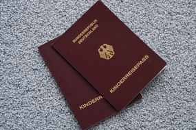 kids passports of German citizen