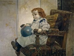 Painting of Joaquin Sorolla