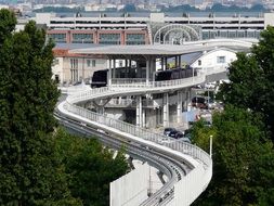 people mover, automated elevated shuttle train, italy, venice