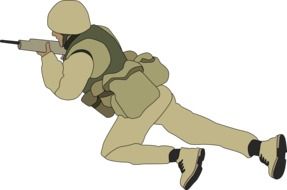 soldier drawing