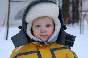 cute baby portrait