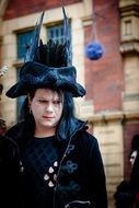 character at the whitby goth weekend