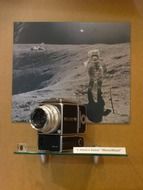 historical camera in the museum