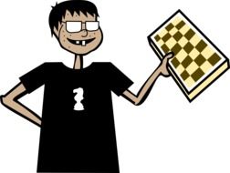 boy player in chess