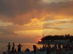 comfort sea sun black summer
