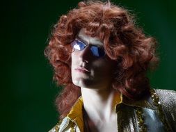 Young man with the red hair