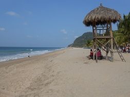 Photo of sand beach near the ocean