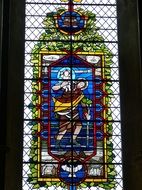 Christopher on church window