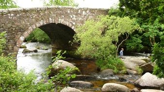 incredibly beautiful bridge over river