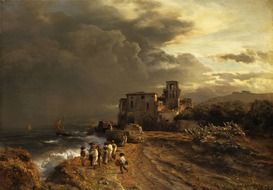 painting art of Oswald Achenbach